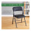 Folding Chairs Steel Frame Foam Padded 2-Pack 5
