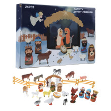 WINDLAND Presépio Adorável de Jesus - Calendário do Advento de Natal Emocionante para Meninos e Meninas