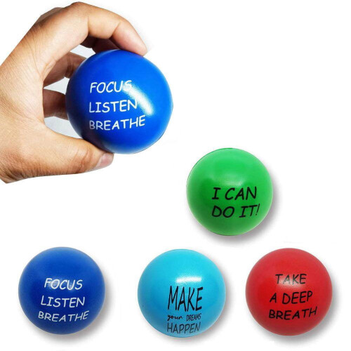 Stress Ball with Motivational Quotes 1 Pack 2