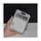 Calculadora com visor LCD e design de cristais strass 2