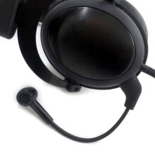 Microphone de remplacement pour casque gaming HyperX Cloud2II/HyperX Cloud Silver - Microphone détachable 3,5 mm