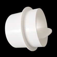PVC Fan Check Valve for Bathroom and Kitchen 80mm Round