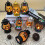 Halloween Pumpkin Lantern Vintage Plastic Electronic Candle 5