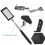 WALFRONT LED telescoping inspection mirror 360 swivel 1