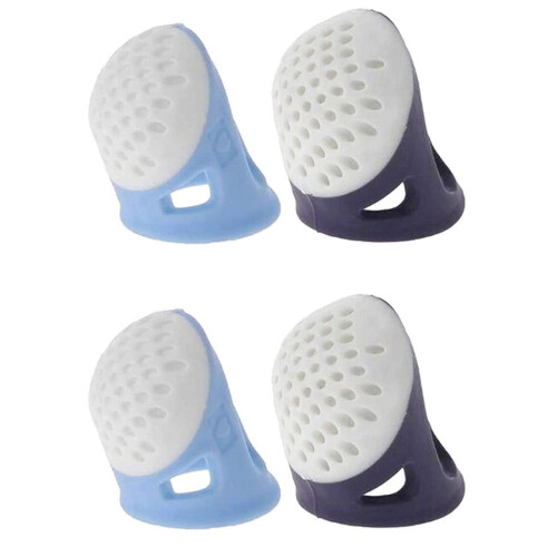 Silicone Sewing Thimble Set of 4