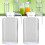 Lsam2,0L glasflaskor med lock2 st 1