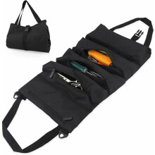 Multifunktionales Werkzeugset, aufrollbare Werkzeugtasche, faltbare Werkzeugtasche, Werkzeughalter für Elektriker, Klempner oder Mechan