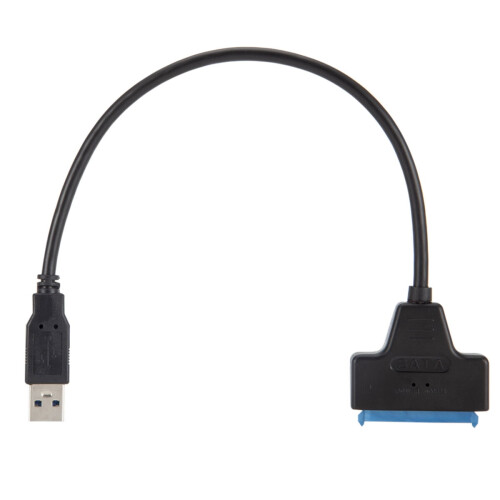USB till SATA-adapter för 2,5-tums och 1,8-tums hårddiskar