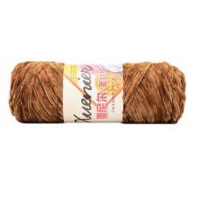 Fir de catifea tip chenille OOKWE, 100 g, culoare uni