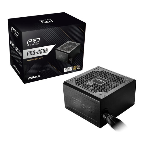 Asrock ASRock PRO-650G 650W 80 PLUS Gold power supply