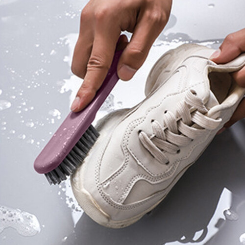 Shoe Brush Long Handle Soft Bristle 1 Pack