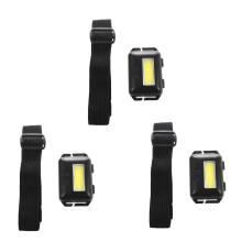 COB-LED-Minischeinwerfer, 3 Modi, regendicht, schwarz