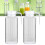 Glasflaskor med lock, 1,5 l, 2-pack för varm och kall användning 1