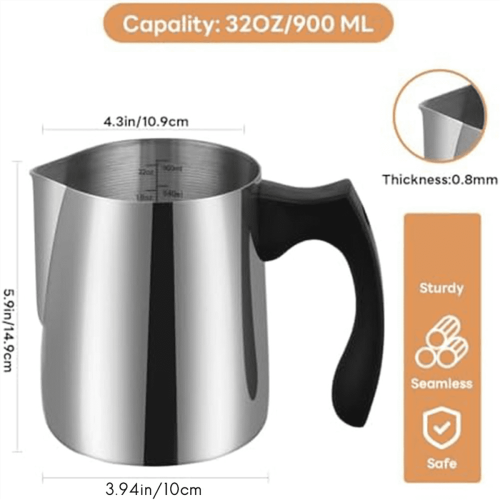 Δοχείο κεριού από ανοξείδωτο ατσάλι 32oz 900ml 2
