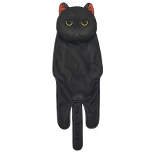 Orange Cat Microfiber Hand Towel 16x24 Inch