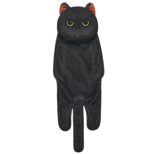 Orange Cat Microfiber Hand Towel 16x24 Inch