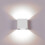 LNGOOR LED wall sconce cube up-down light white 1
