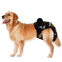 Jacenvly dog-themed sanitary pants for women, L2