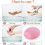 Silicone Face Cleanser Brush for Sensitive Skin – Pack of 3