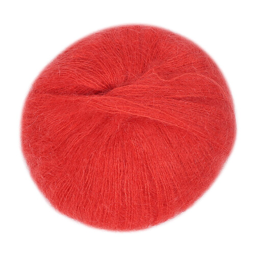 Solid knitting yarn soft thin plush 25g ball