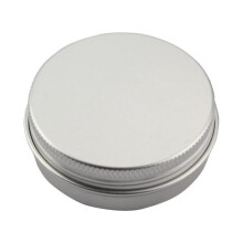Potes de armazenamento redondos Linyer com tampas de rosca, 10 unidades, 50 x 20 mm