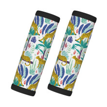 Leopard Luggage Handle Wraps 2 Pcs