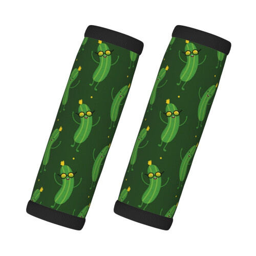 Luggage Handle Wraps Cucumber Pattern 2 Pcs