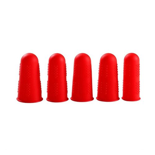Silicone Finger Protectors for Cooking 5 Pcs