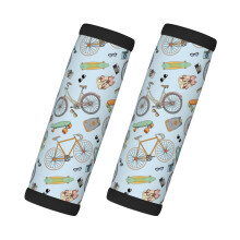 Luggage Handle Wraps Bike Scooter Pattern 2 Pcs