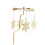 Rotating Spinner Tea Light Holder Snowflake Decor 8