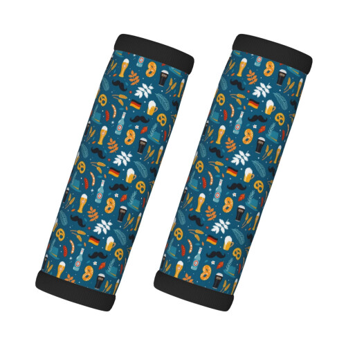 Luggage Handle Wraps Beer Bottle Design 2 Pcs