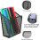 Magnetic Pencil Holder Mesh Basket 2PCS Black 3