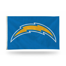 Rico Industries NFL Los Angeles Chargers 3-Fuß x 5-Fuß Bannerflagge einseitig mit Ösen