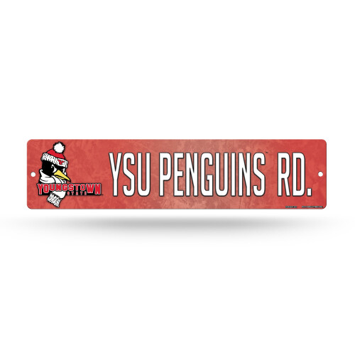 Rico Industries NCAA Youngstown Penguins Plastikskylt