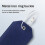 Leather Luggage Tags Faux Leather 4 Pack 3