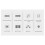 3X Din-Rail ZLAN5143D Serial Device Server Modbus Gateway RS485 da A TCP/IP DC9-24V Supporto Full Duplex 5