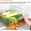 Refrigerator Organizer Bins with Lids 2 Pack 3