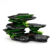 Aquarium Resin Rock Mountain Decoration 1pc