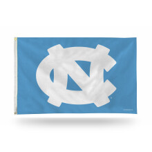 Rico Industries NCAA Ensidig Bannerflagga med Öglor North Carolina Tar Heels 3' x 5'