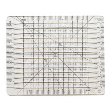 Naailiniaal, stofsnijliniaal, quiltbenodigdheden, gereedschap, doe-het-zelf, 15 cm