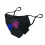 LED Half Face Mask for Adults with Bluetooth App and 1
