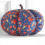 Harvest plush pumpkins with leaves large 2