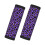 Luggage Handle Wraps Purple Leopard Print 2 Pcs 1