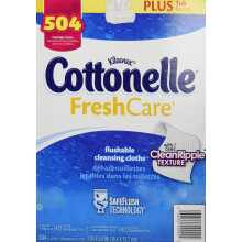 Cottonelle Fresh Care Flushbare Reinigingsdoekjes, 504 Doekjes
