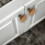 TEVEQ Round Cabinet Knobs Alloy 1.22 in Diameter 5