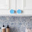 TEVEQ Round Cabinet Knobs Alloy 1.22 in Diameter 6