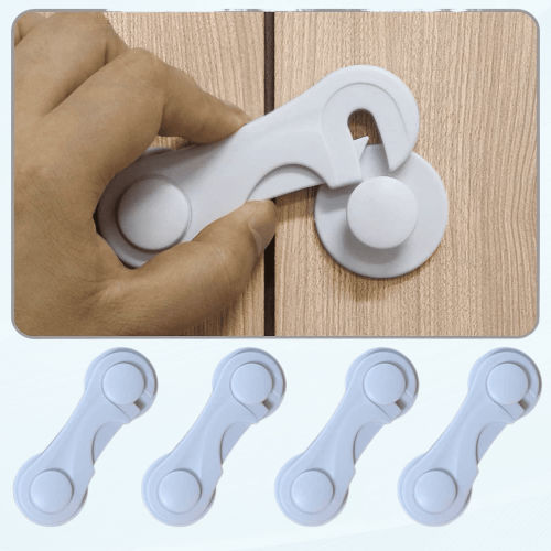 Baby Cabinet Locks Durable 4 Pack