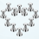 Heavy Duty Fridge Magnets Large Metal 12-Pack 1