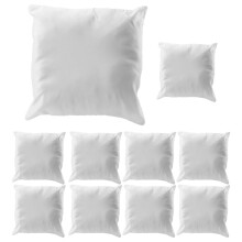 White plain sublimation pillow case 40x40 cm 10 pcs