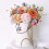 Acrylic 3D Abstract Line Cake Topper for Wedding and 7